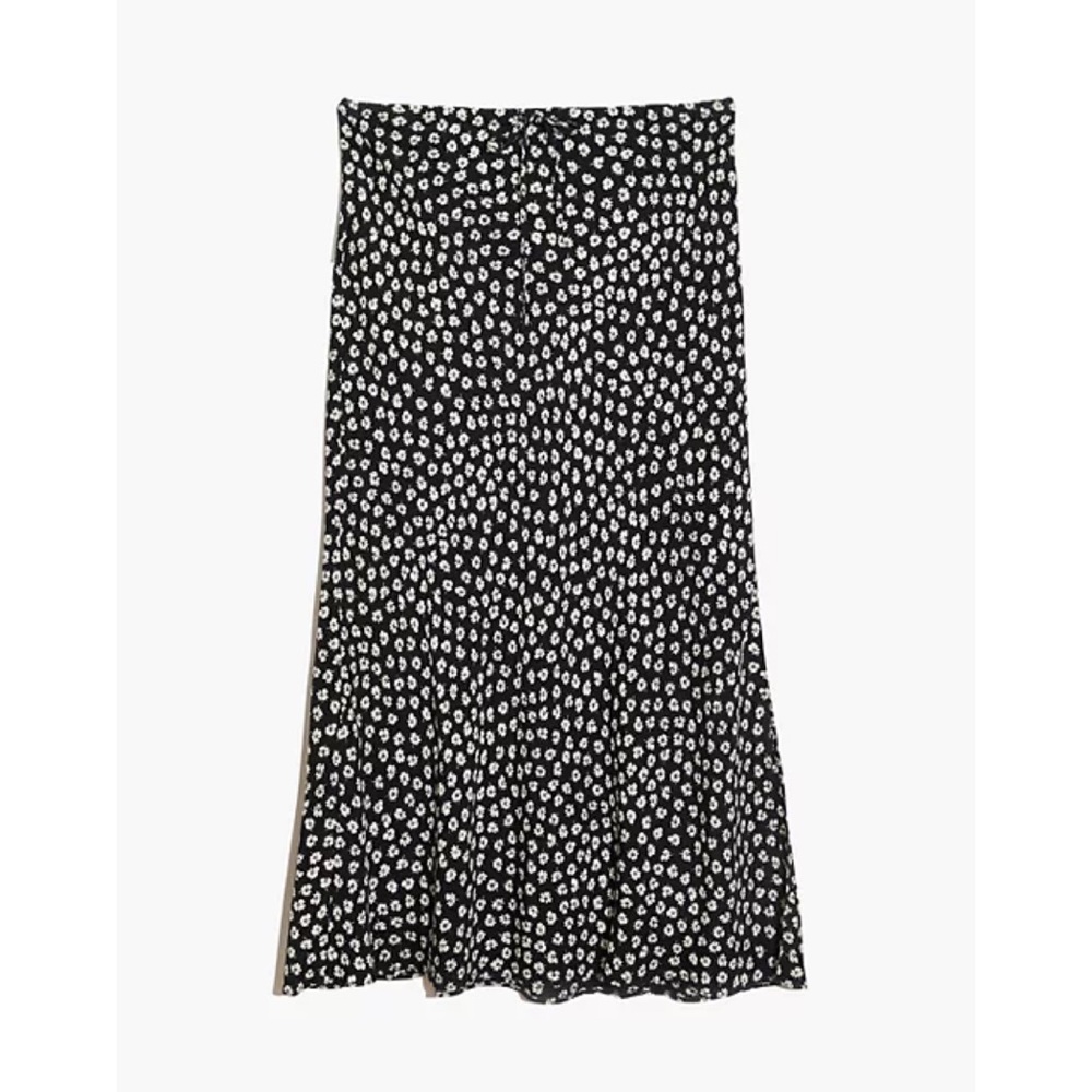 Madewell Floral Midi Slip Skirt Size 4